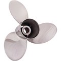 Solas Rubex L3 PlusInterchangeable Hub 3-Blade Propeller, 17in Pitch 9571-160-17